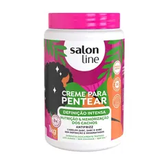 Salon Line Creme Para Pentear 1Kg Definição Intensa