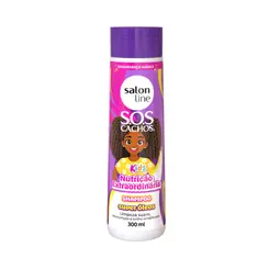 Salon Line Shampoo 300Ml Sos Cachos Kids Super Óleos