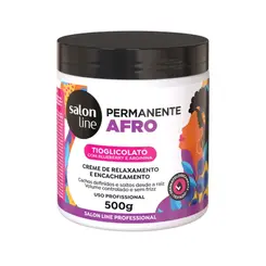 Salon Line Afro Creme 500G Relaxamento