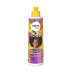 Salon Line Ativador 300Ml Sos Cachos Óleo Manga