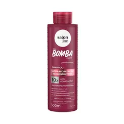 Salon Line Shampoo 300Ml Sos Bomba Ultra Hidratação Reconstrução