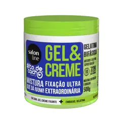 Salon Line Gelatina Creme 500G Todecachos Fixador Ultra Extra