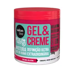Salon Line Gelatina Creme 500G Todecachos Definidor Ultra Extra