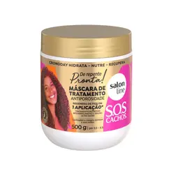 Salon Line Máscara 500G Sos Cachos De Repente Pronta